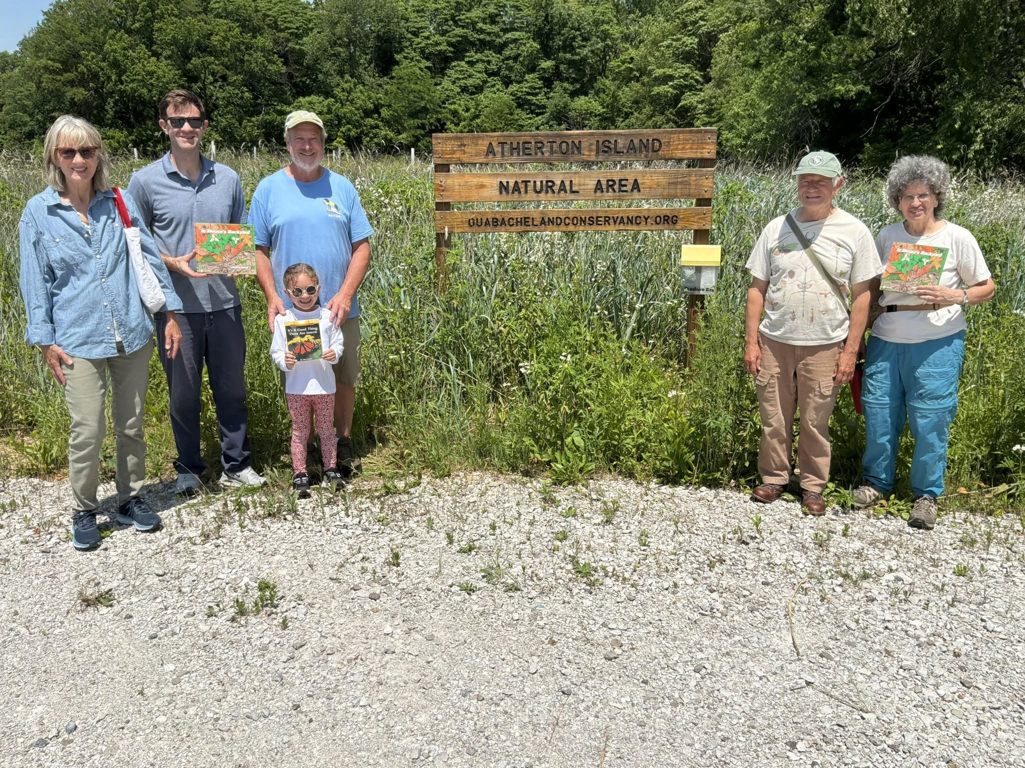 Exploring Nature One Page at a Time: National Trails Day® at Atherton Island Natural Area