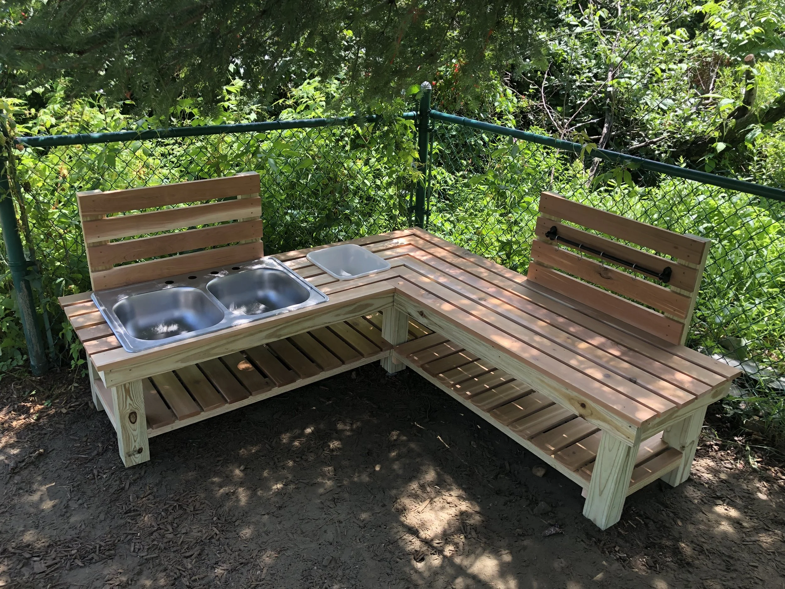 Mud Kitchen for a Preschool