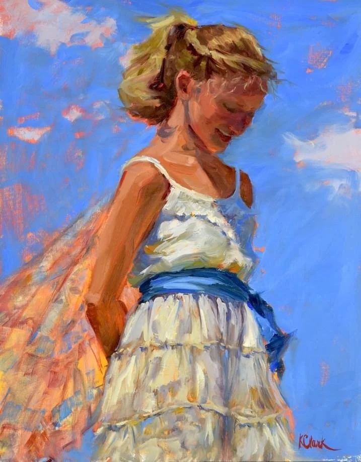 A Faery Blessing, 20x16, Oil on Linen