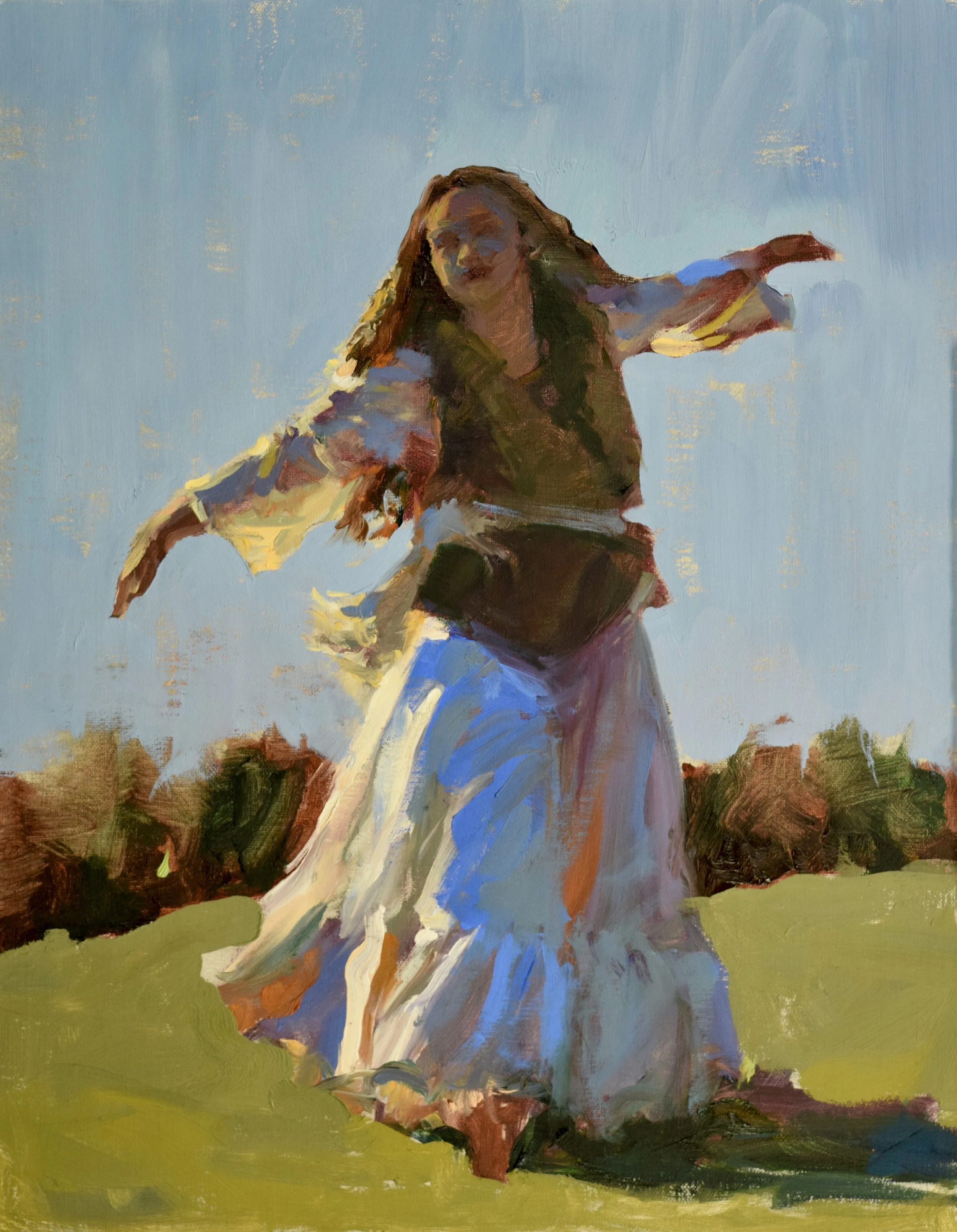 Flying Dream, 16x12, Oil on Linen  SOLD