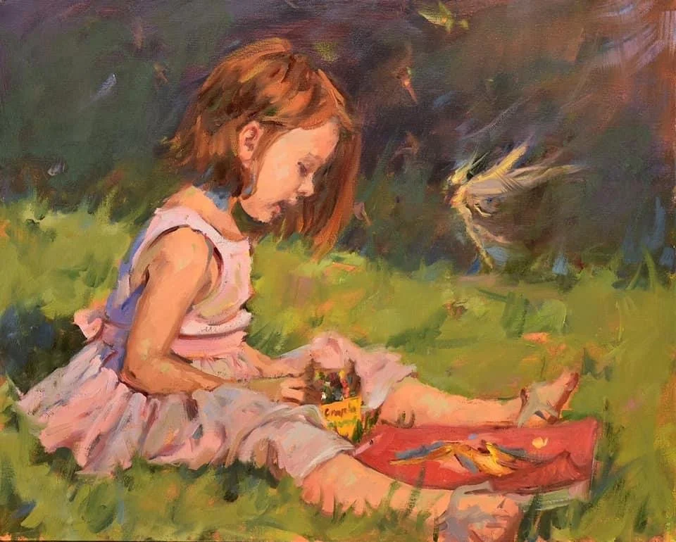 Portrait of a Faery, 16x20, Oil on Linen  SOLD