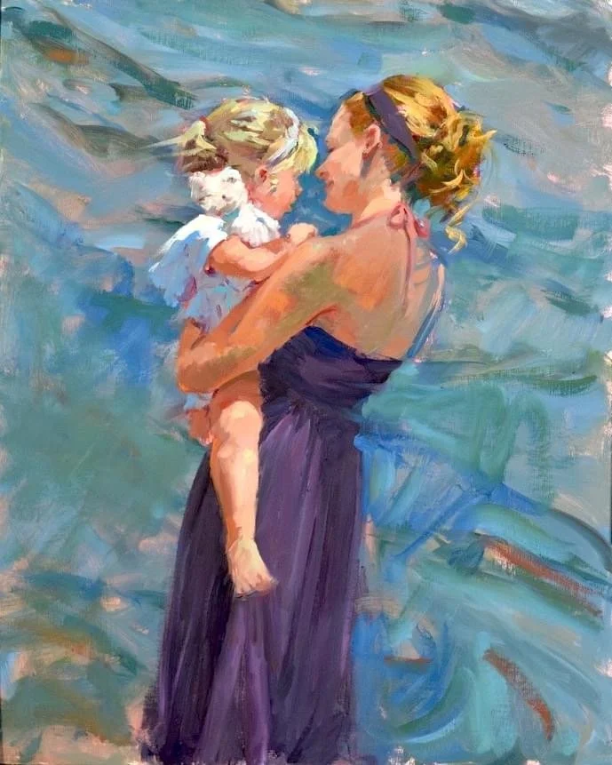 Daughter of the Sea, 20x16, Oil on Linen