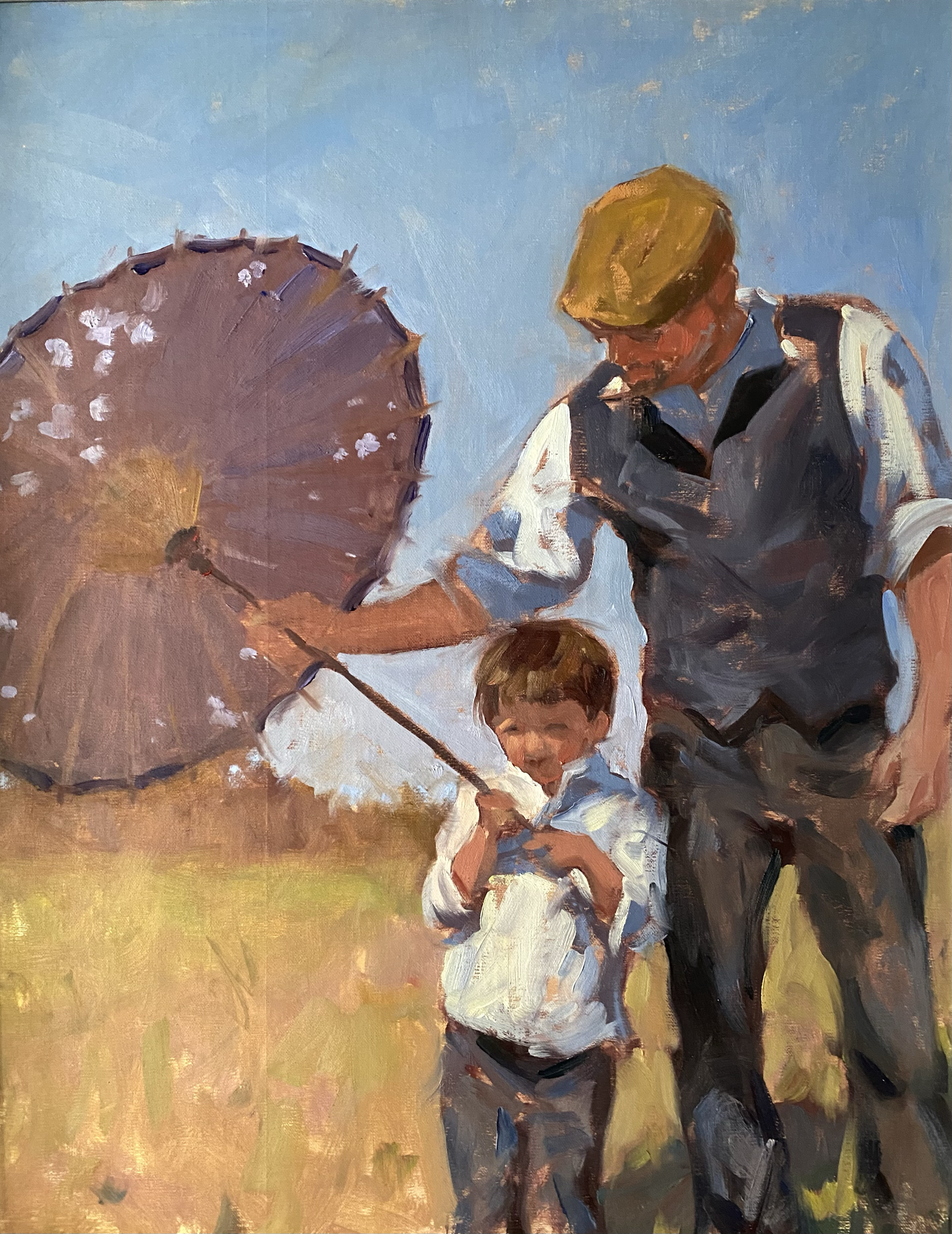 Help from Above, 20x16, Oil on Linen