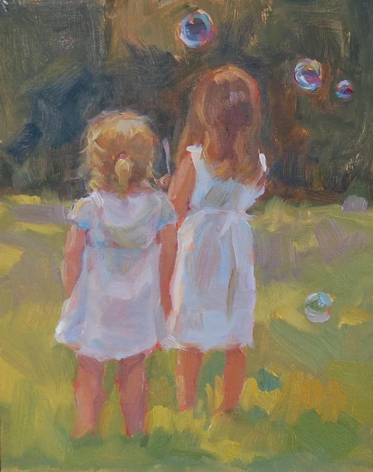 Little Wishes, 9x12, Oil on Linen  SOLD