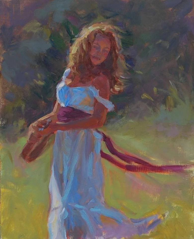Summer's Muse, 20x16, Oil on Linen  SOLD