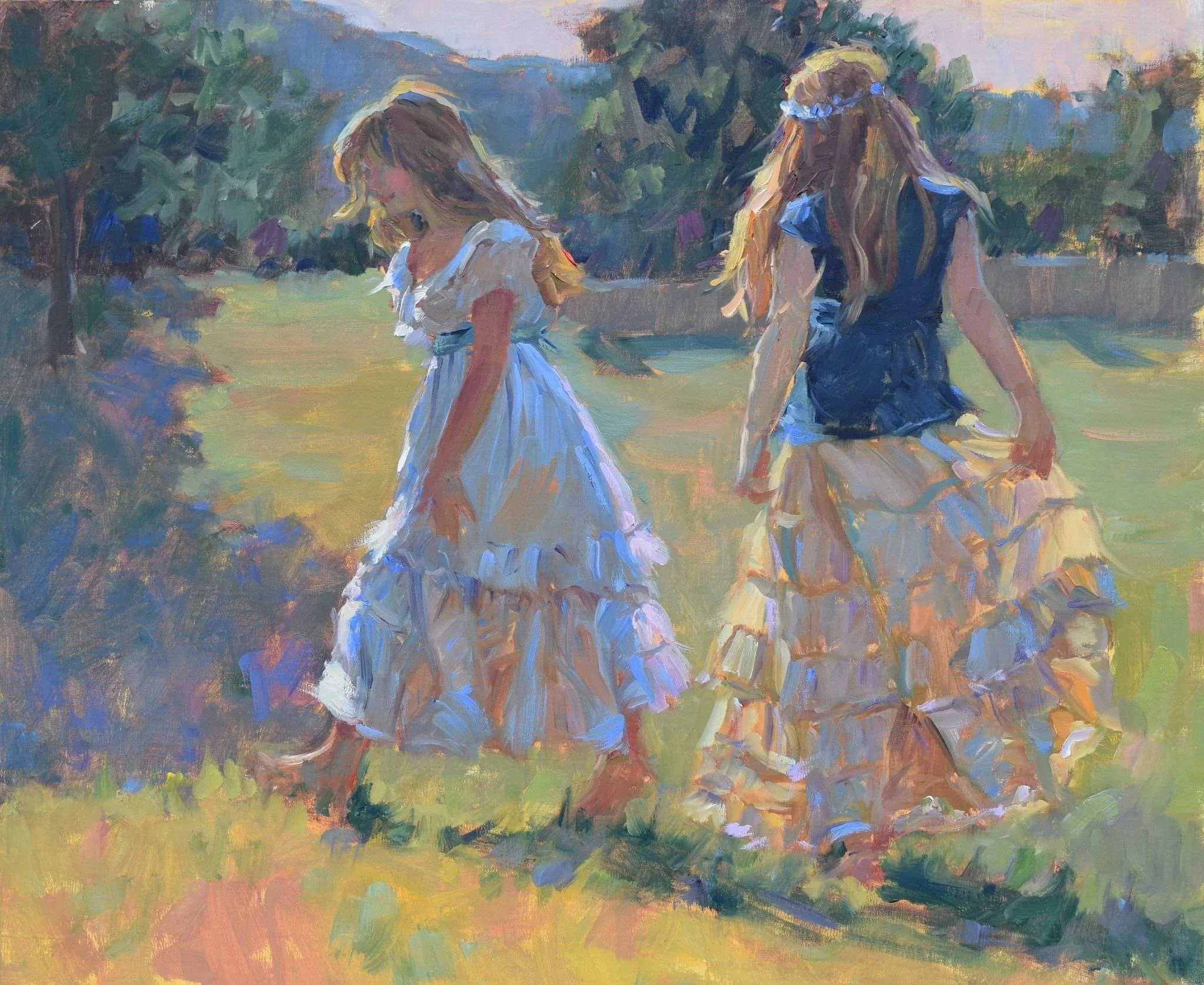 In the Light, 24x18, Oil on Canvas SOLD