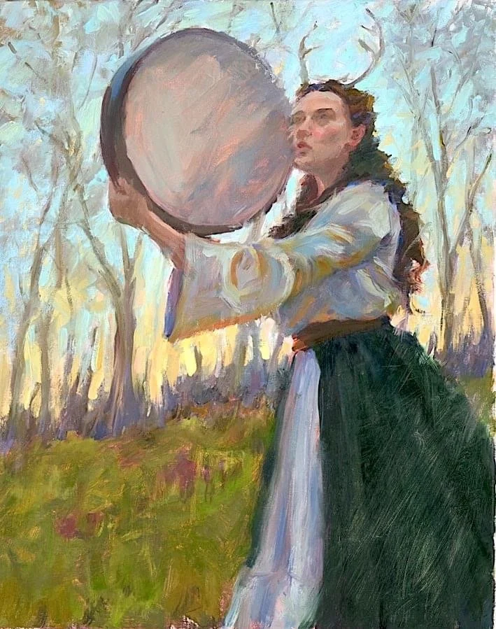 The Listening, 20x16, Oil on Linen SOLD