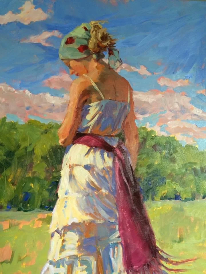 Between Earth and Sky, 30x24, Oil on Linen