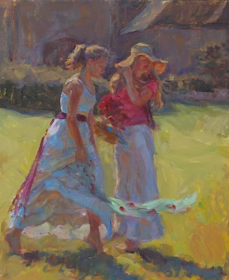 In the Wake of the Wind, 24x18, Oil on Linen  SOLD