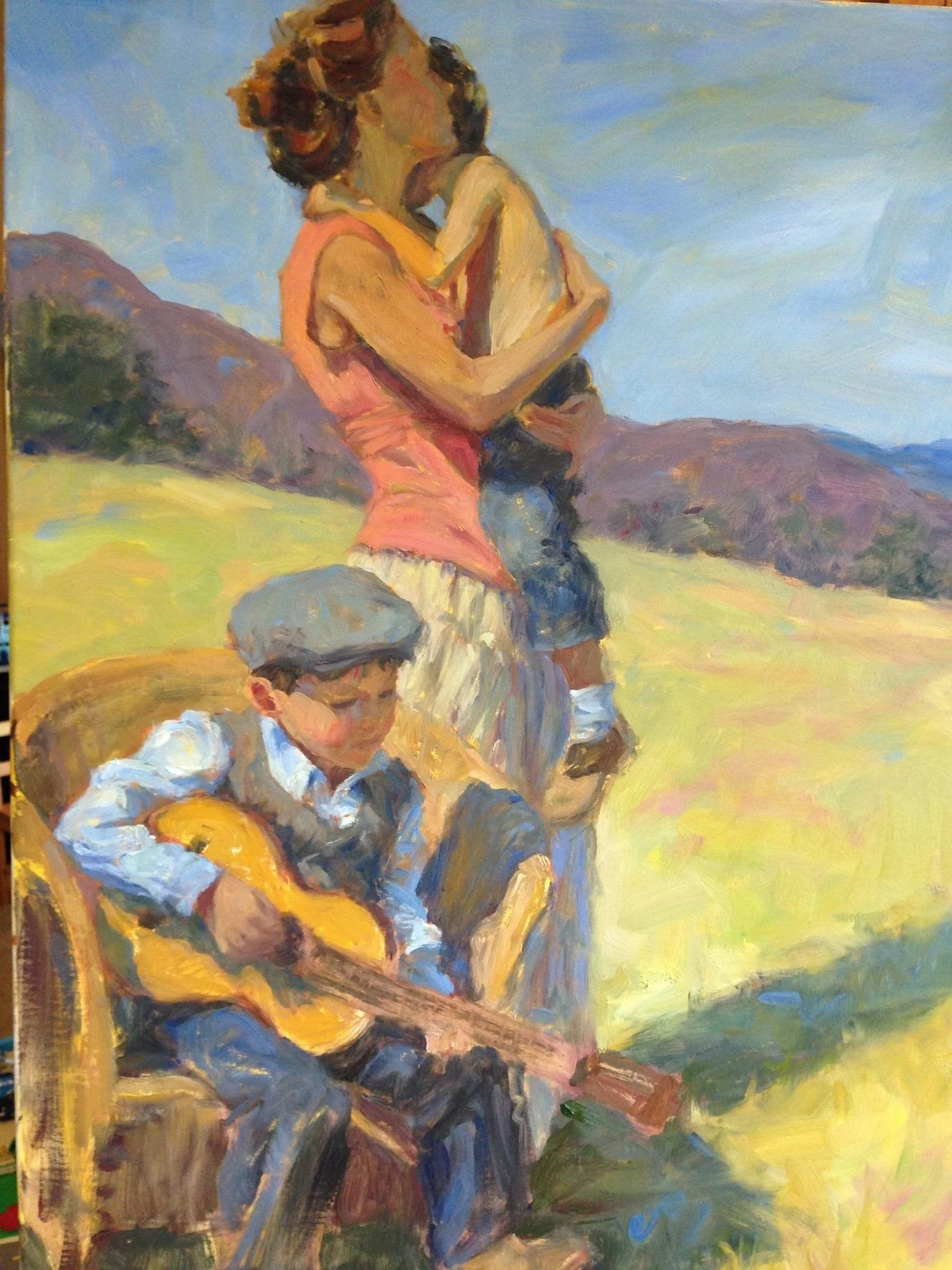 Mountain Lullaby, 24x20, Oil on Linen