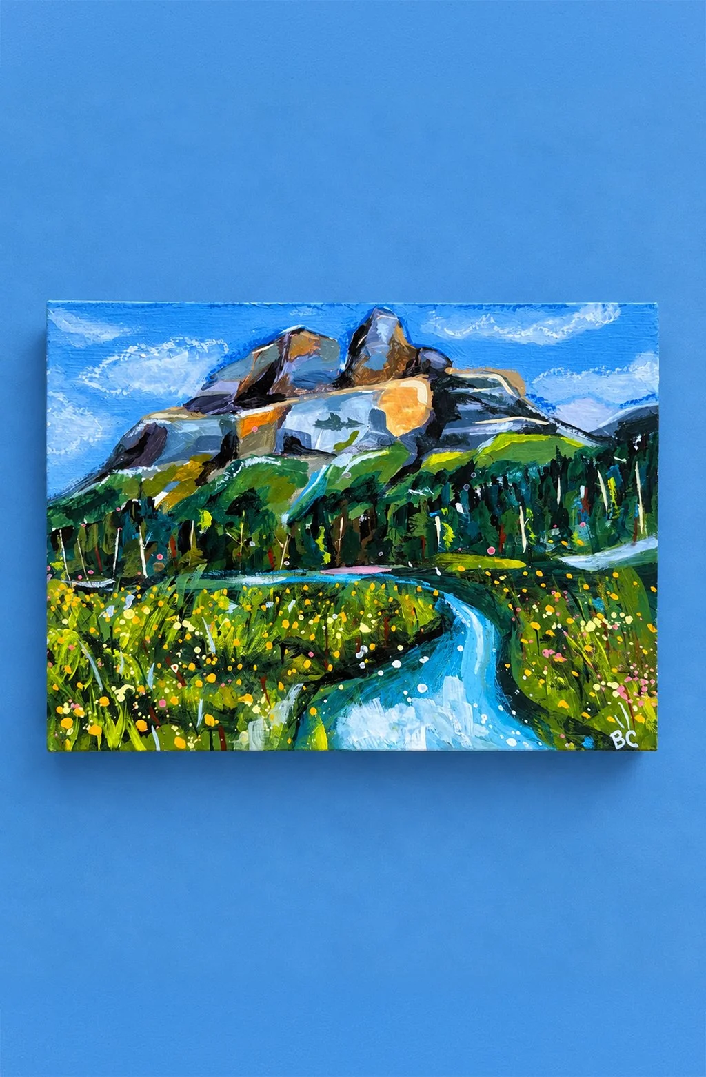 Castle mountain - print - sm
