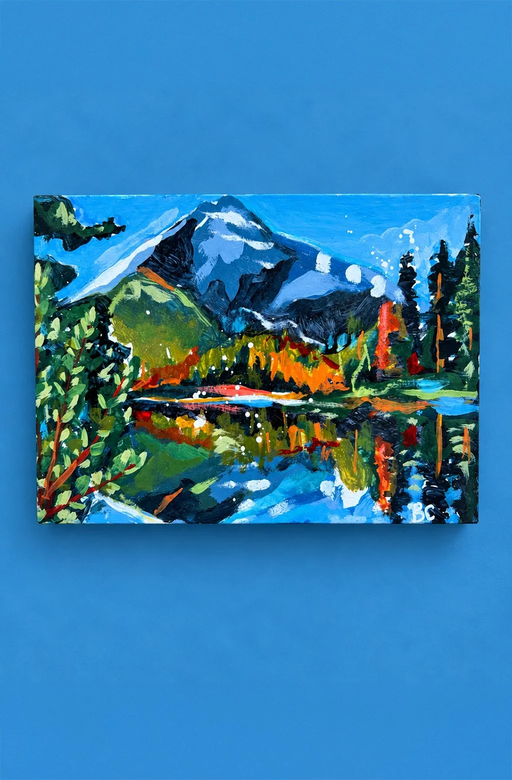 Cascade mountain - print - sm