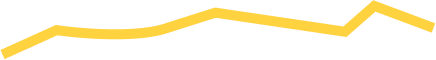 Empty yellow background with irregular black zigzag lines at the top