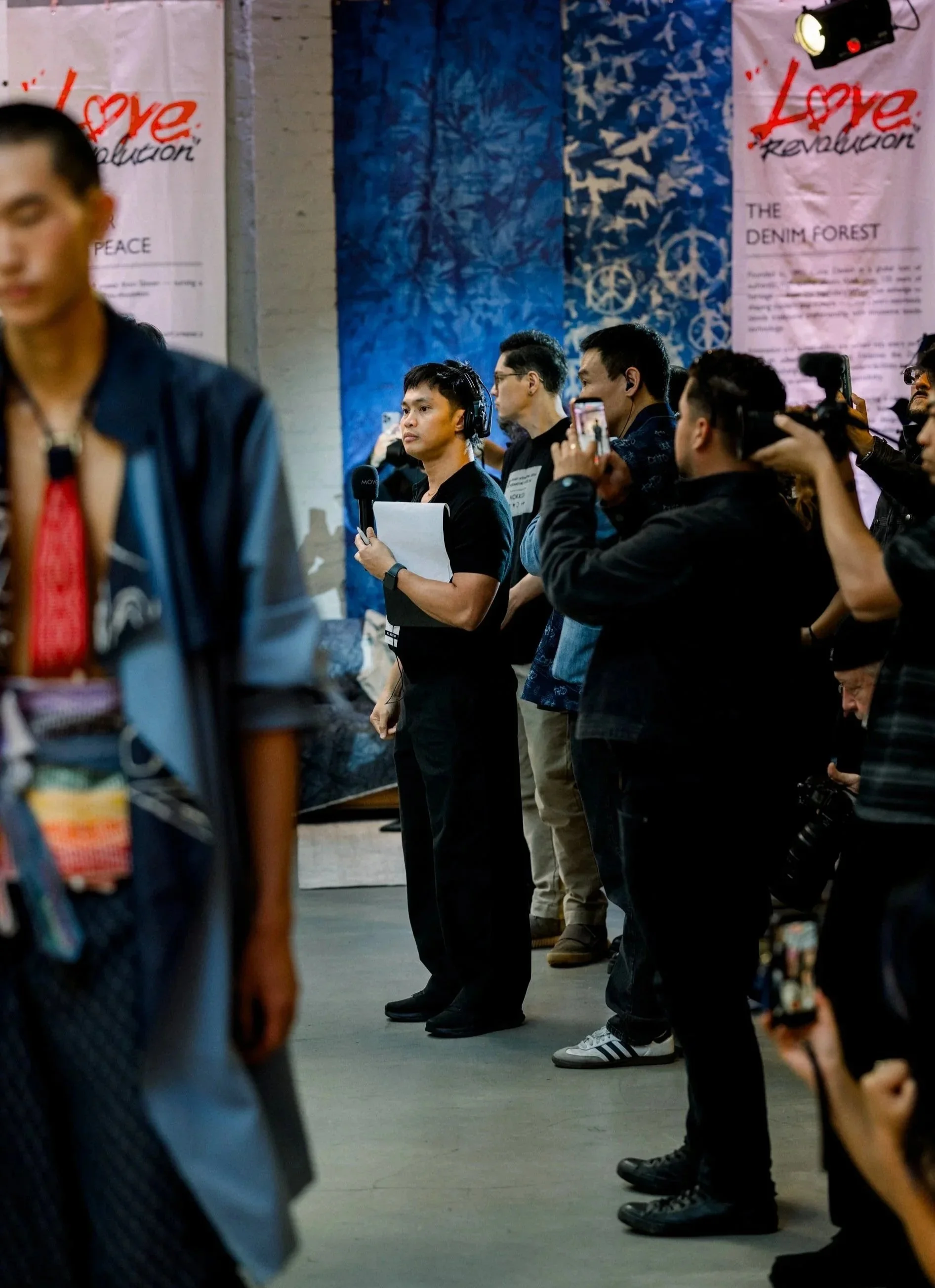 3rd Space Productions showcalling Story Wear’s NYFW SS27 presentation in New York.