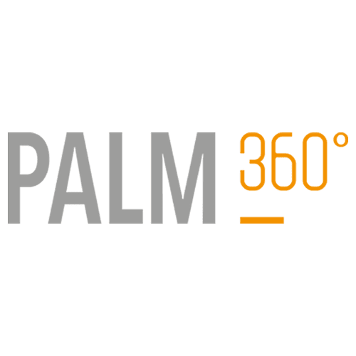 Close-up of a computer screen displaying a graph with black, gray, orange, and white sections.