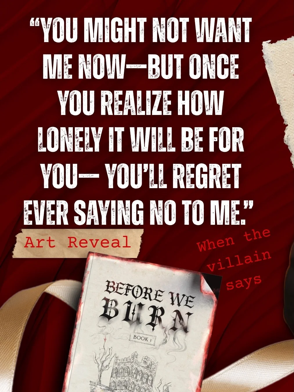 I know what you&rsquo;re going to say, if bad guy, why hot guy shaped?? And honestly I couldn&rsquo;t tell you. My brain wouldn&rsquo;t allow me to create an ugly man and even if I wanted him to be, it just wouldn&rsquo;t track with his personality. 