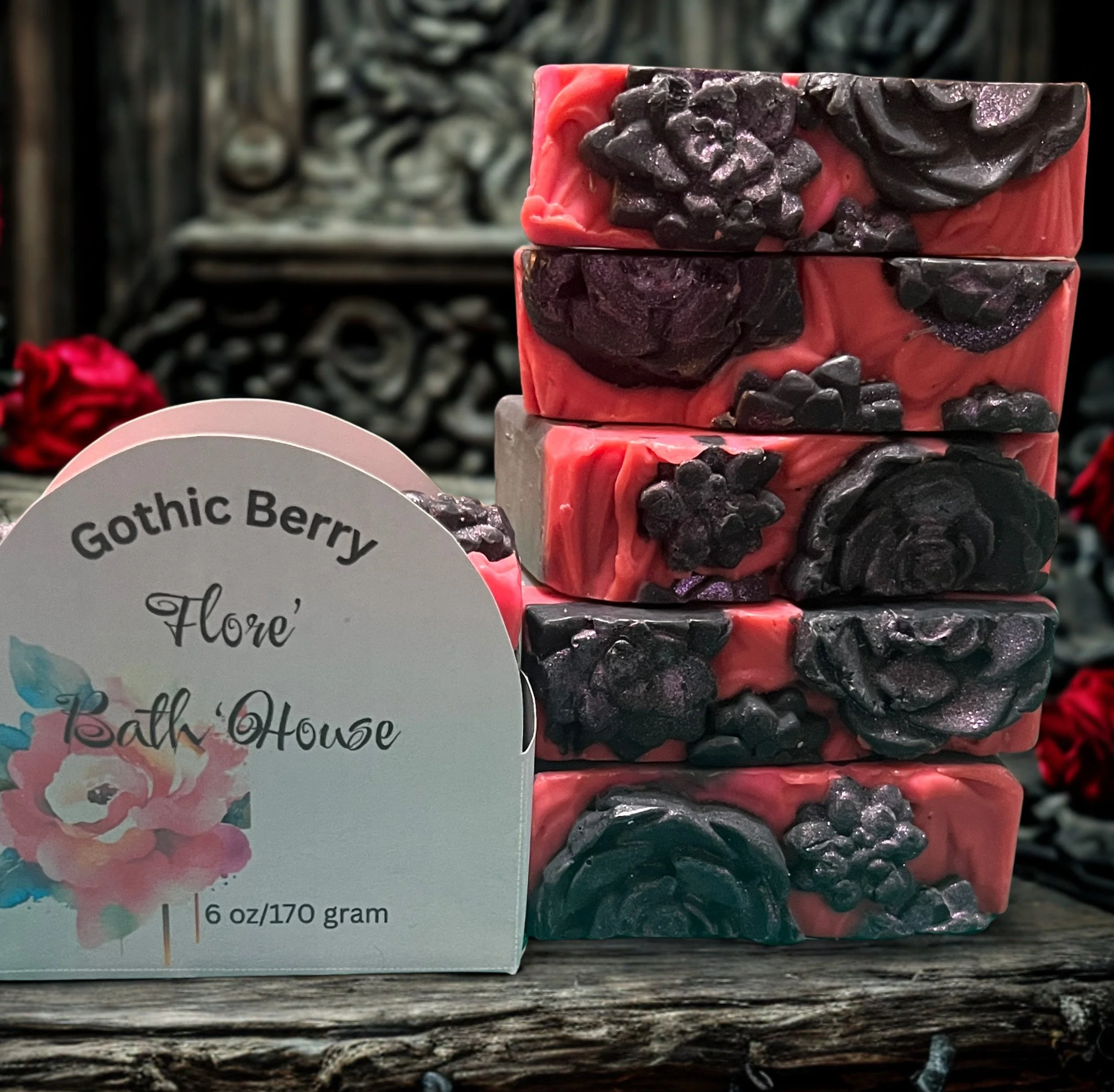 Gothic Berry Handmade Soap
