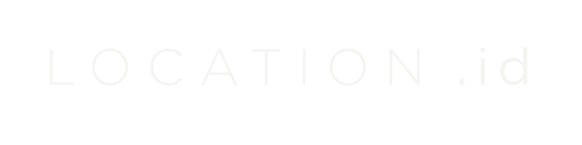black and white logo with the text 'LOCATION.id'