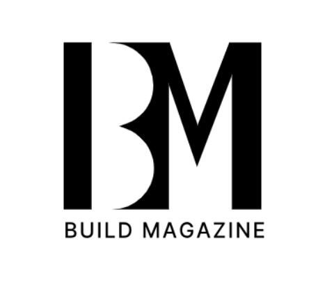 Build Magazine logo with large stylized 'B' and 'M' and the words 'Build Magazine' underneath.