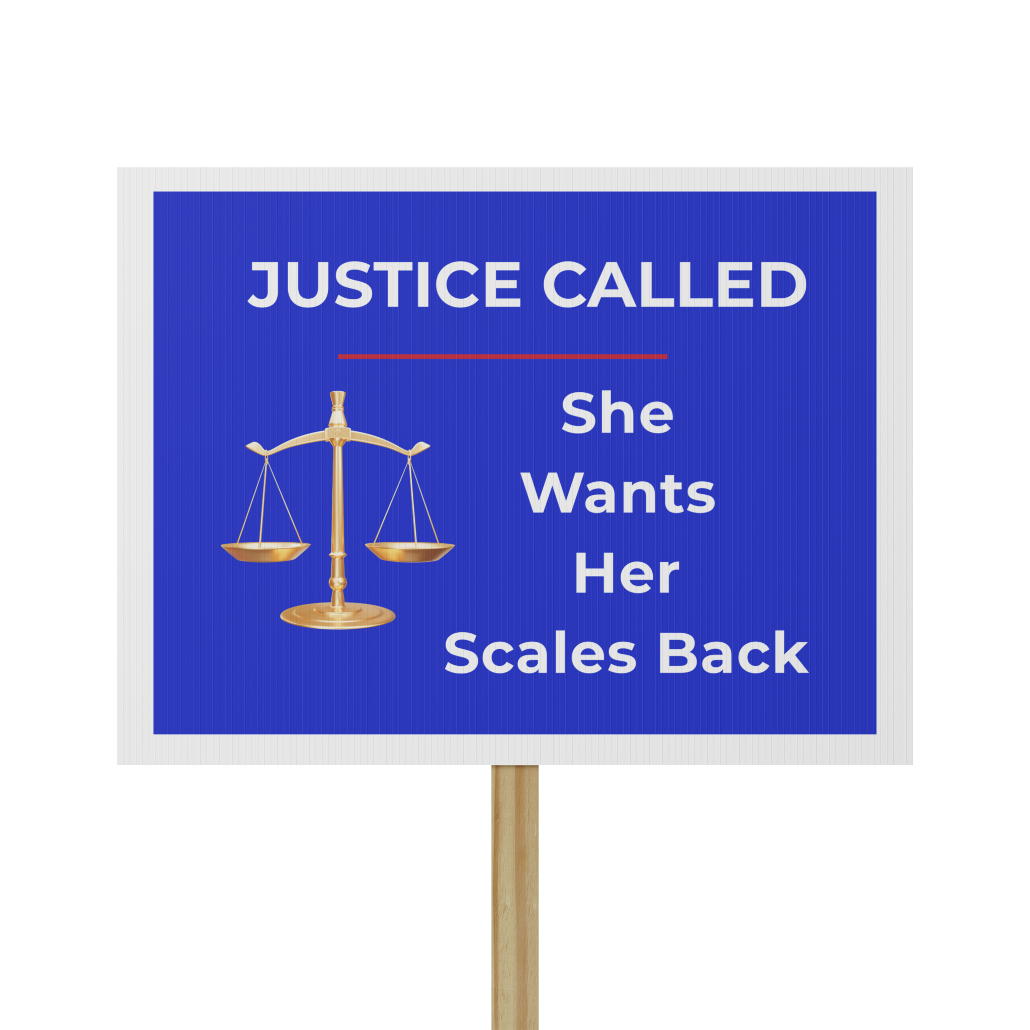 Getting Justice Sign Shop - Protest Sign - Justice Called — Voices For Justice Designs