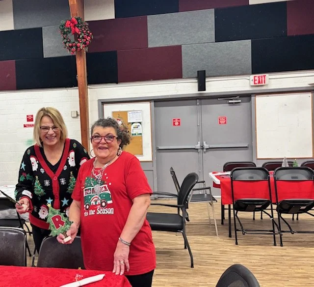 decorating tables christmas luncheon.jpg