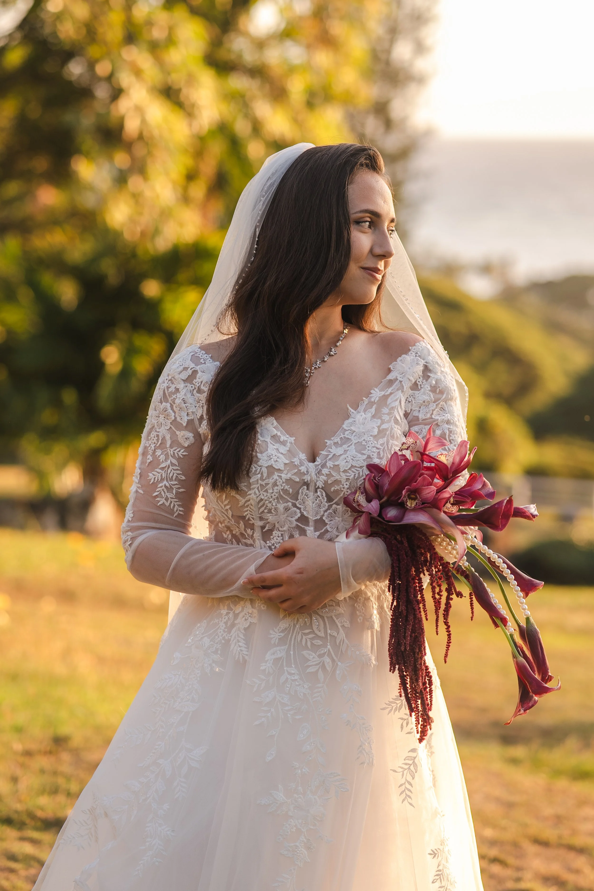 Modern Cascade Bouquet
