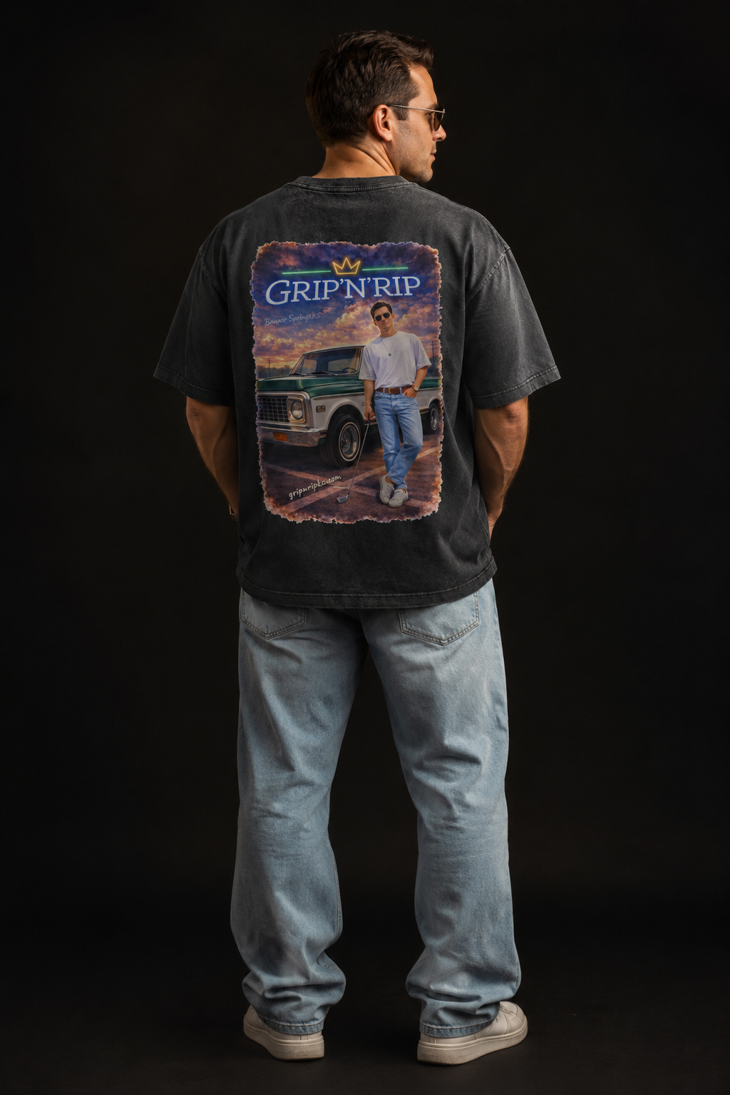 "THE '72" Oversized Graphic Tee