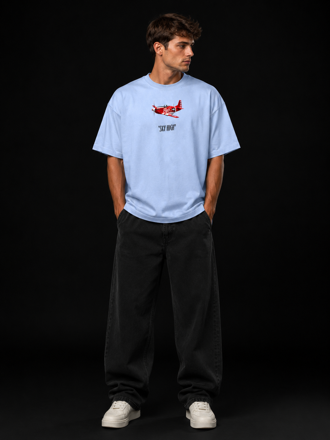 "SKY HIGH" Vintage Tee