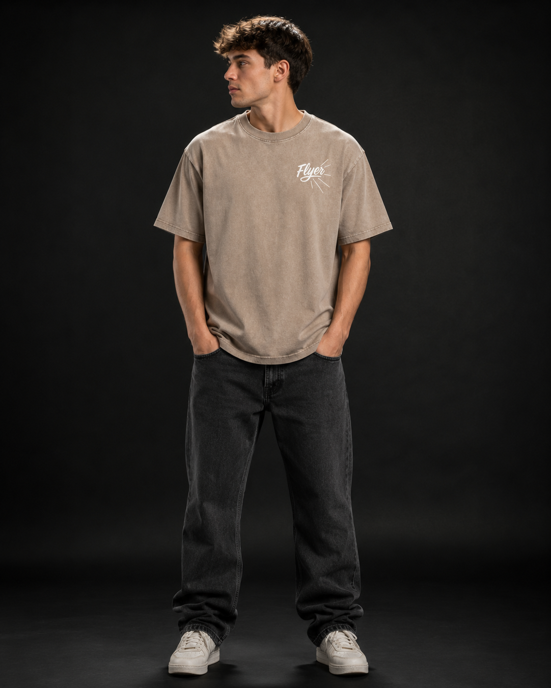 Acid Washed Heavyweight Oversize T-Shirt