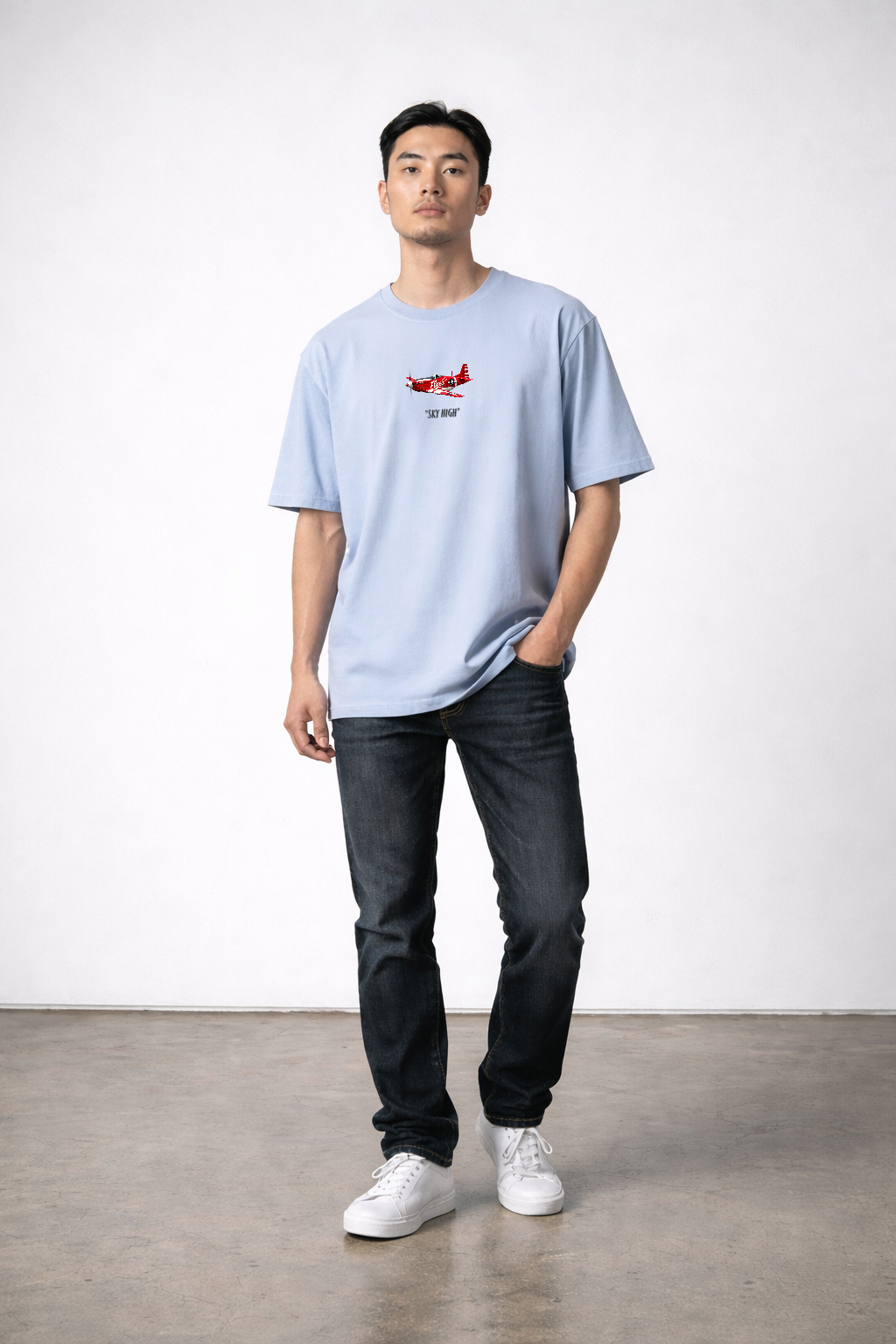 "SKY HIGH" Vintage Tee