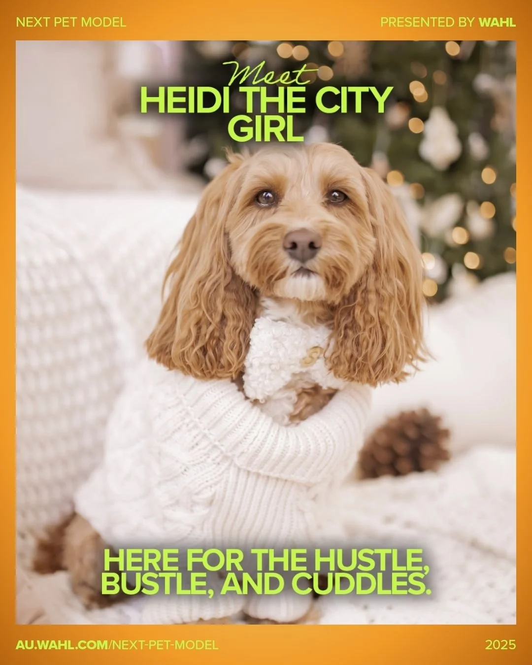 Vote for Heidi, the City Girl, representing The House of Texture- the "It Girl" the rest of us take notes from ✨

Her schedule?
Brunch &rarr; Laneways &rarr; Being iconic.

Her aesthetic?
Soft glam meets inner peace.

Her impact?
Officially