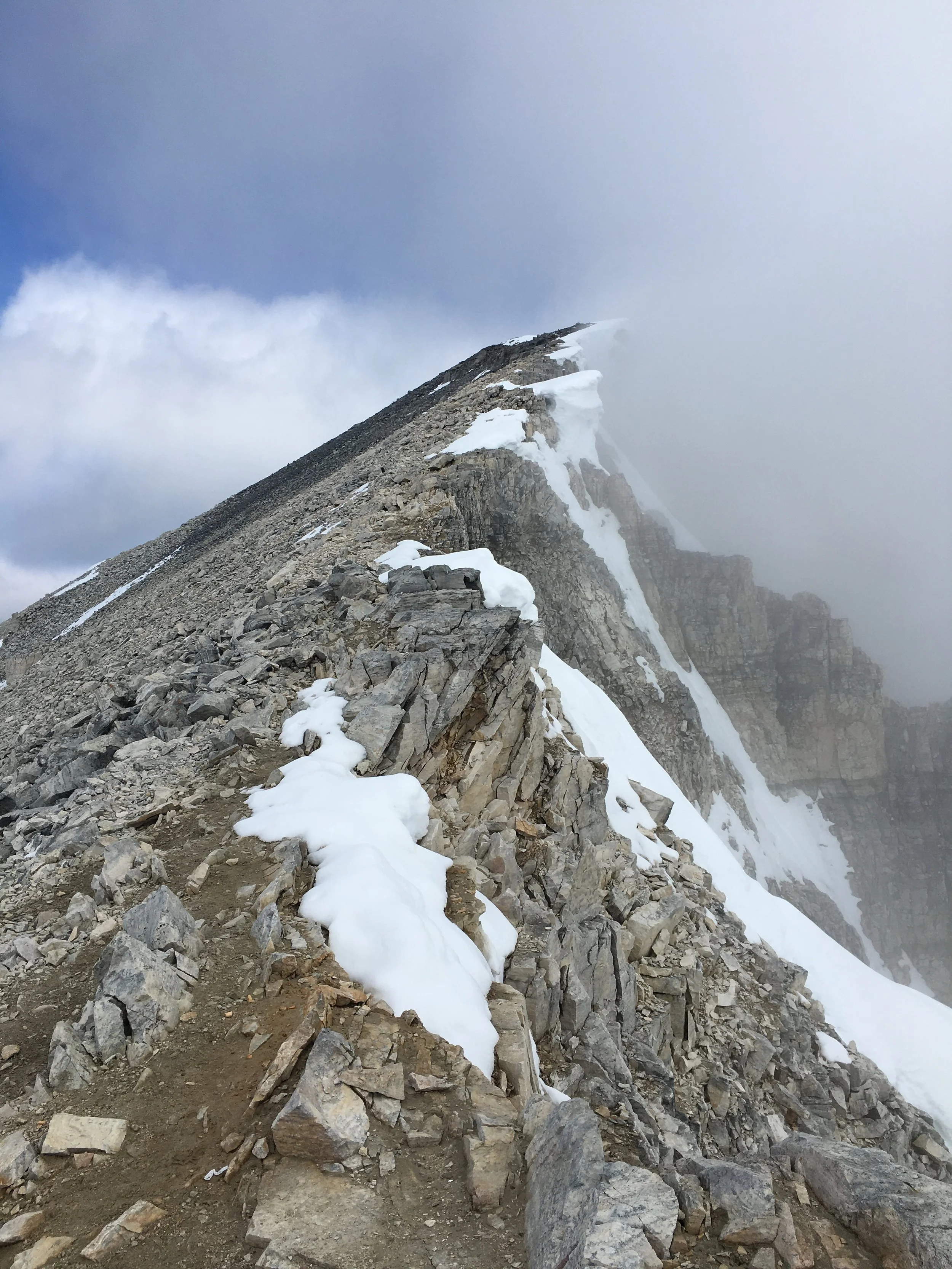 My journey up Mount Temple
