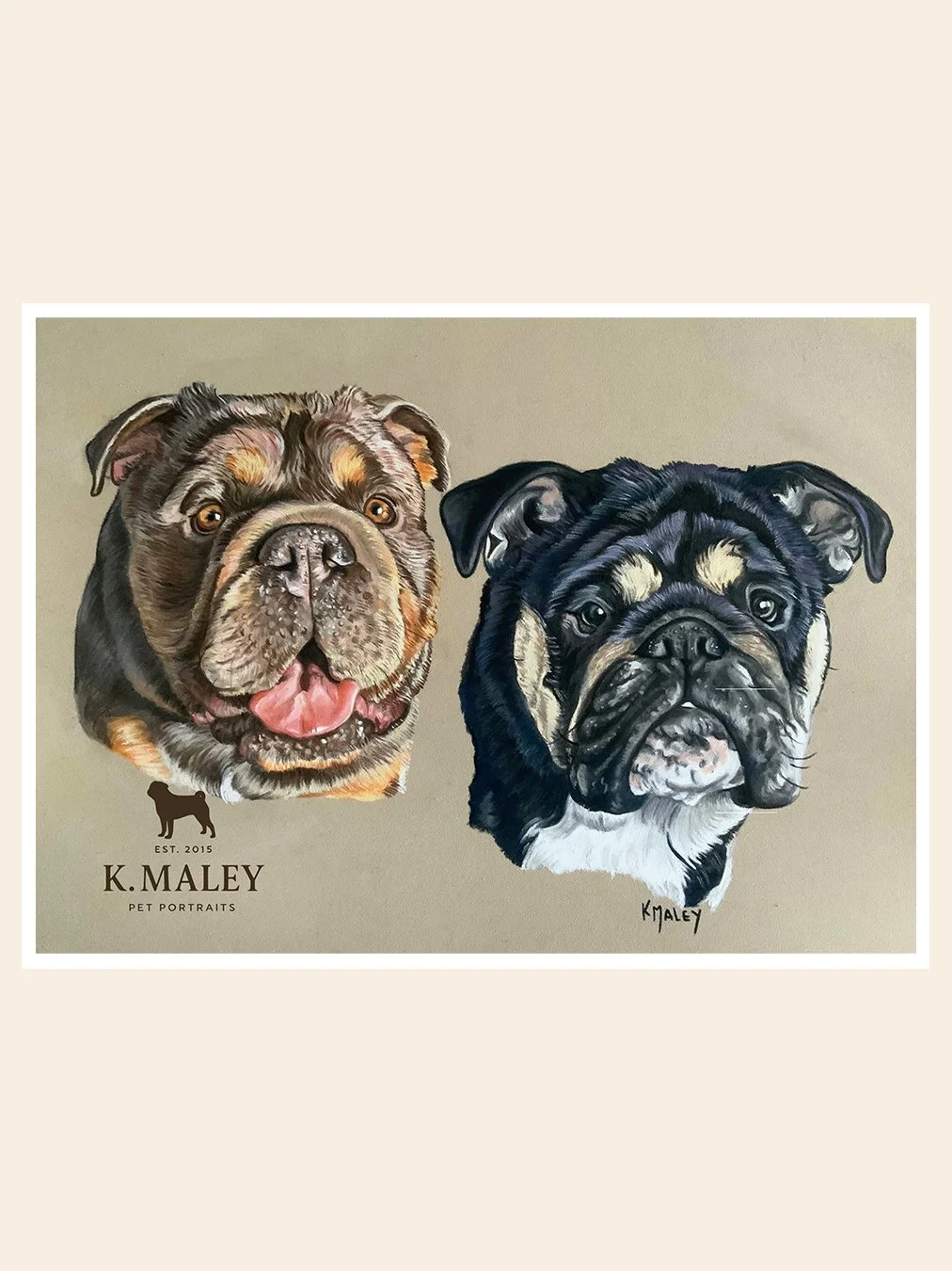 Boba and Ani the Bulldogs