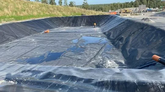 Bevattningsdamm i Stockholm