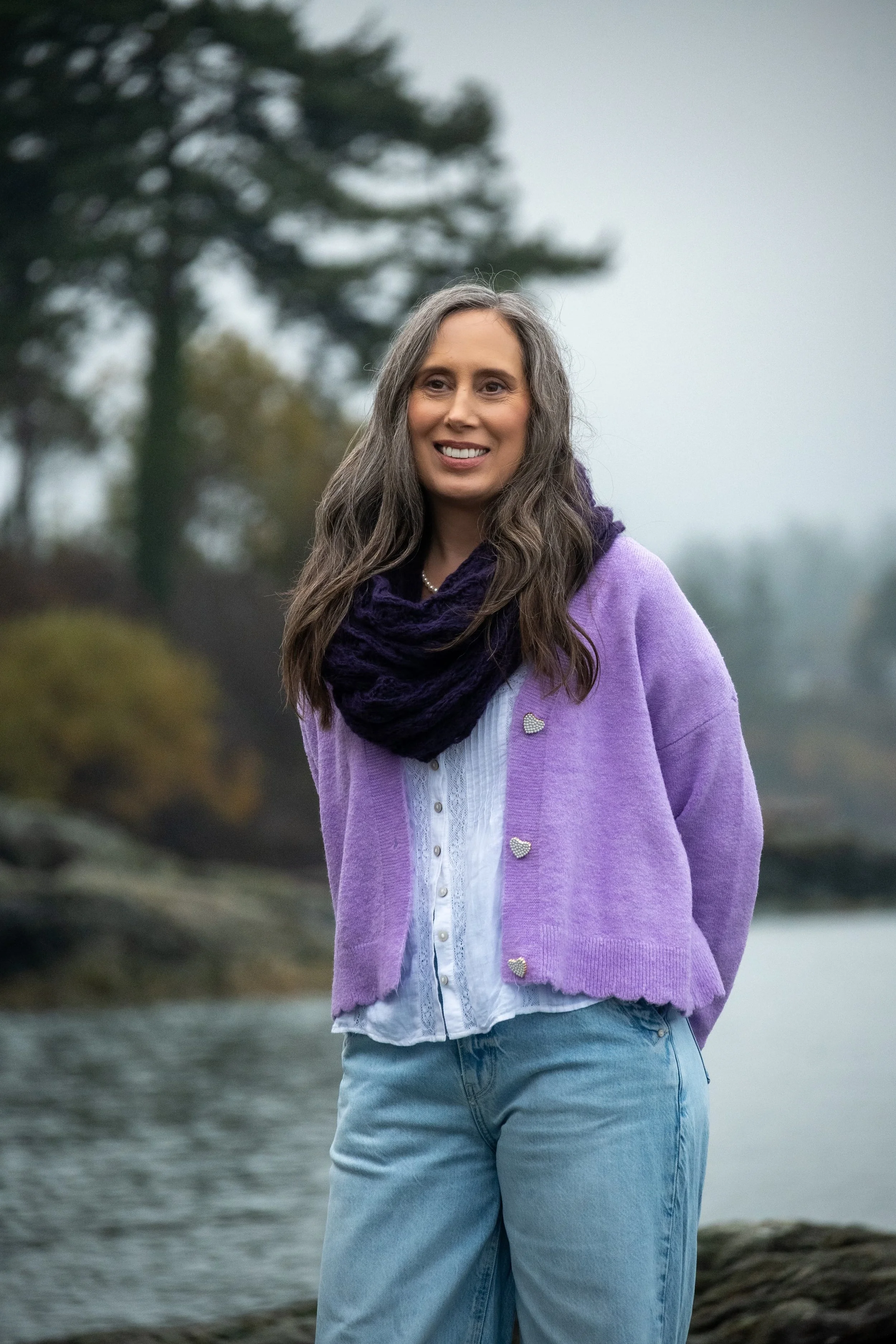 Cynthia Solylo-Kennedy registered therapeutic counsellor on beach, SE practitioner.