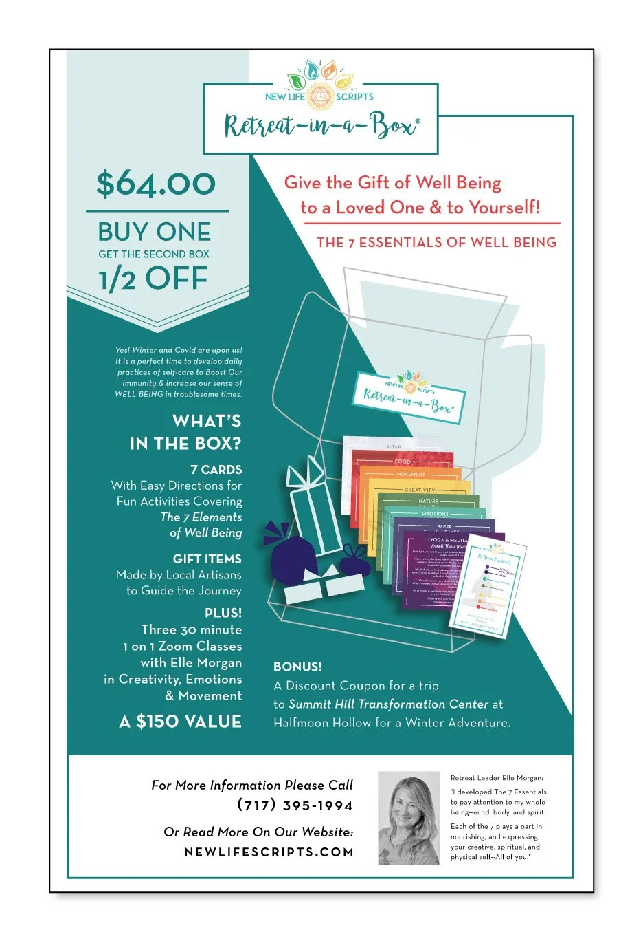 Retreat-in-a-Box Brand Design & Point of Sale