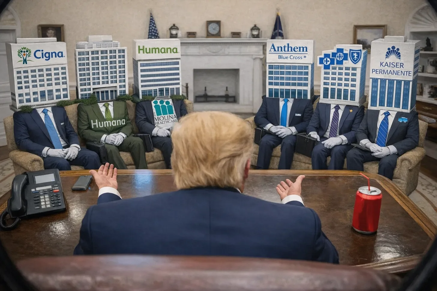 Trump's Meeting With Insurers Is Already Over Before It Starts