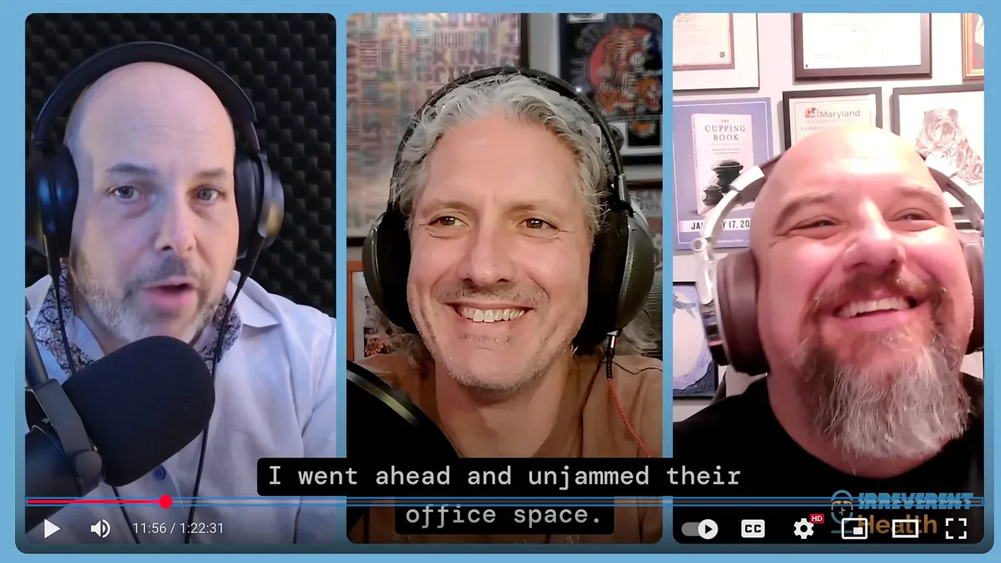 That Time I was on The Irreverent Health Podcast