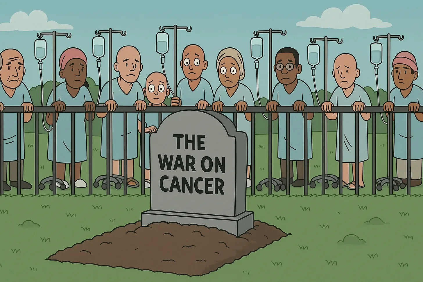 💀 RIP WAR ON CANCER 1971-2025 💀