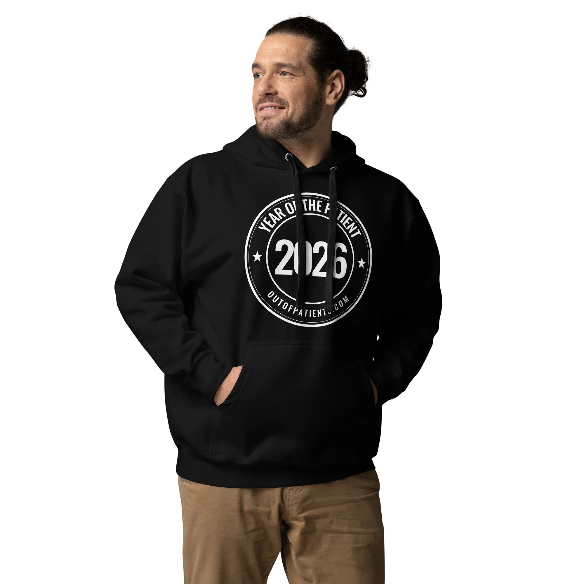 Year of the Patient 2026 Hoodie | Out of Patients Collection