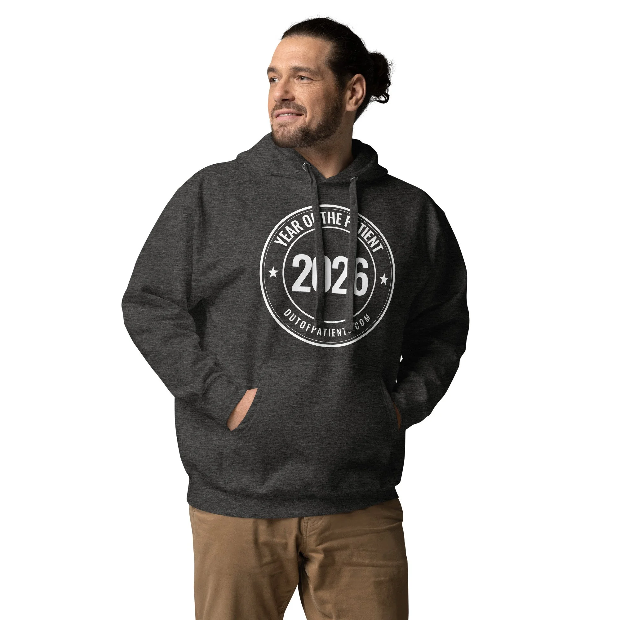 Year of the Patient 2026 Hoodie | Out of Patients Collection