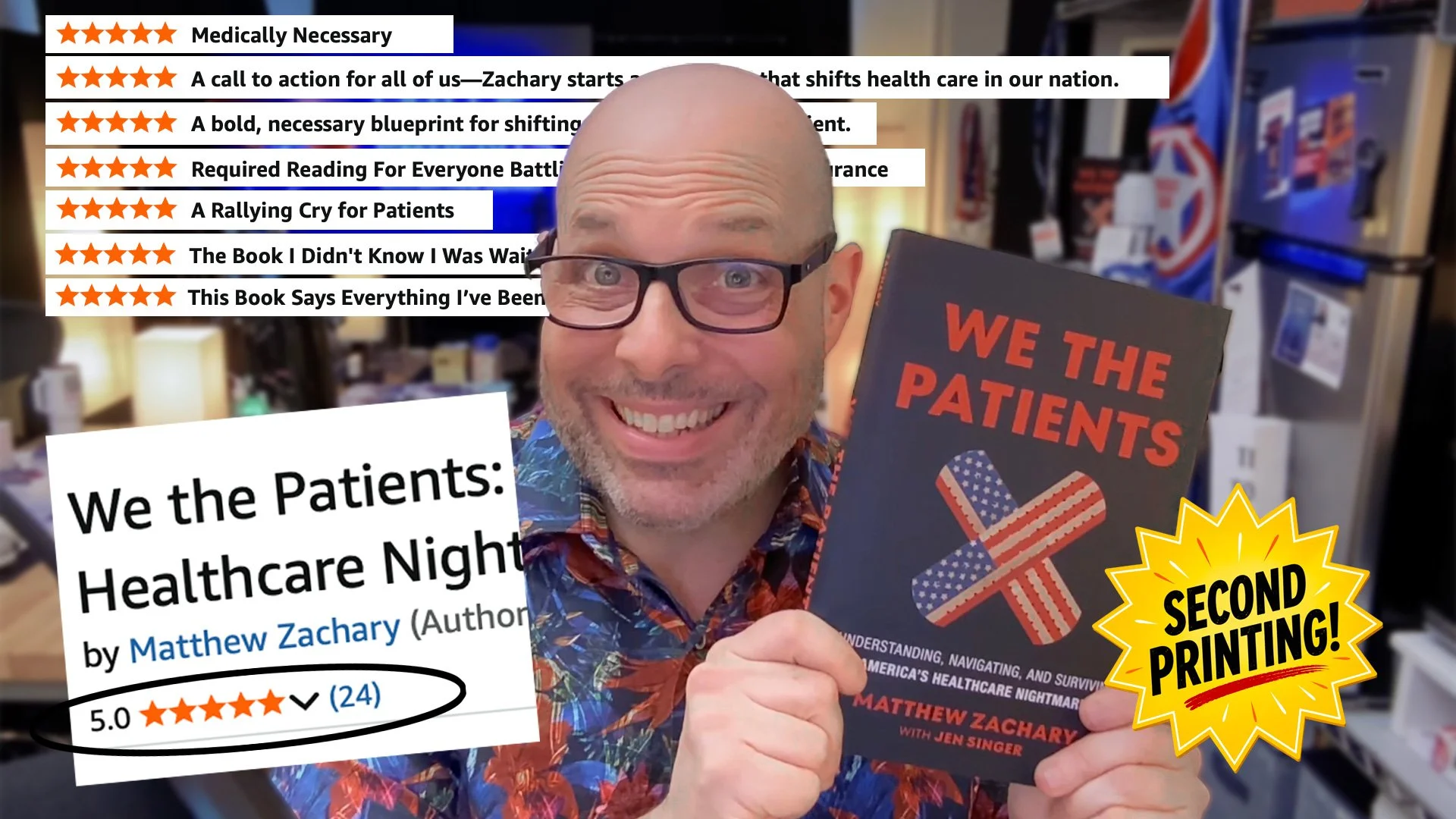 Today My Book Comes Out! It's Already In Its Second Printing. That Never Happens.