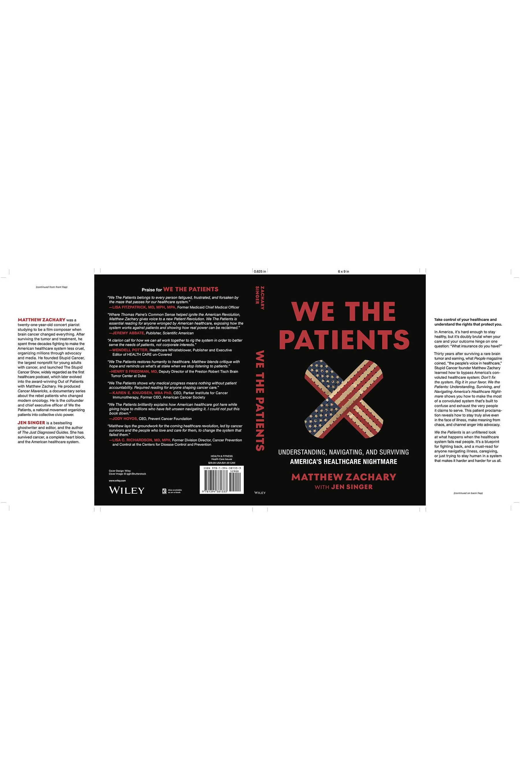 We the Patients | Official Jacket