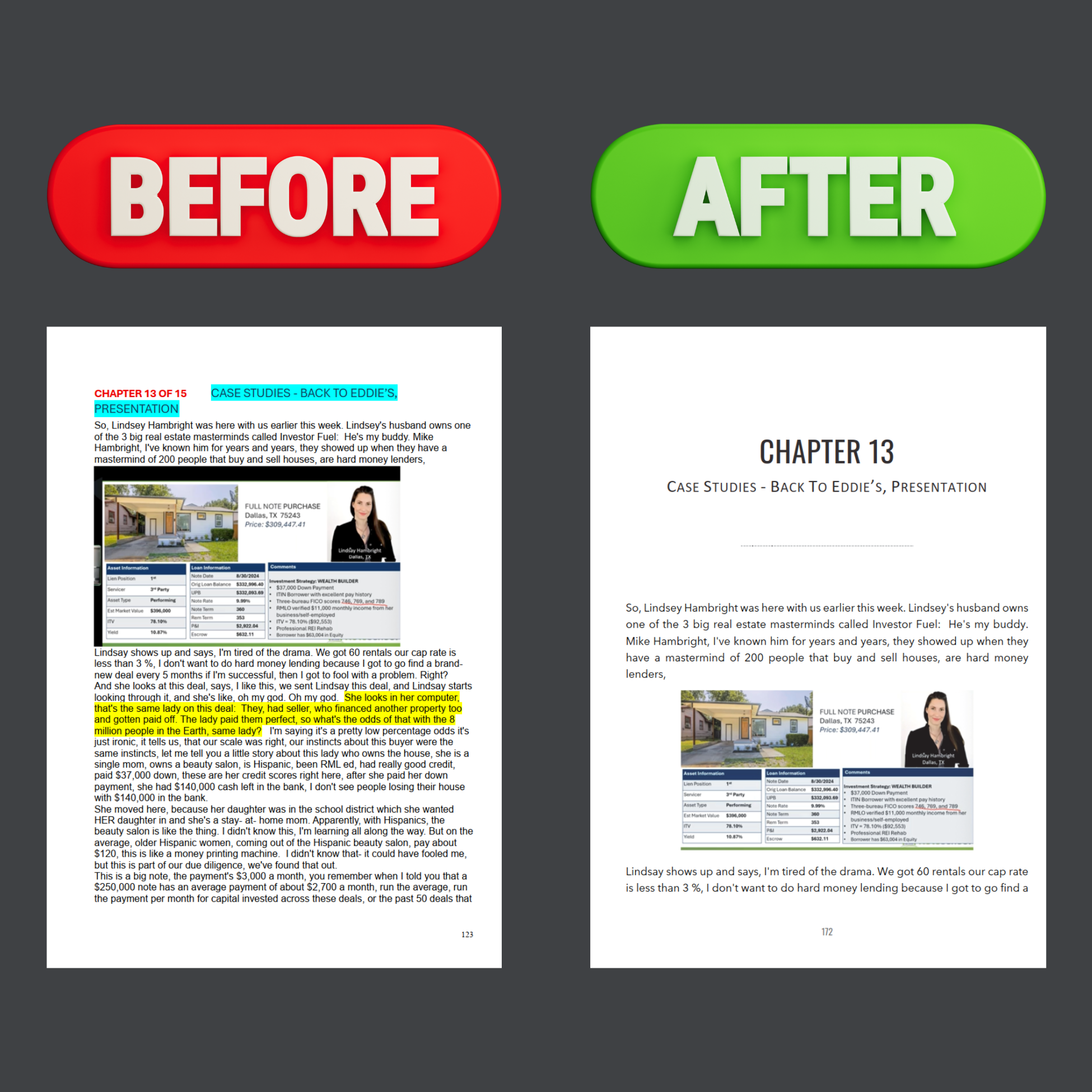 Book Formatting Samples