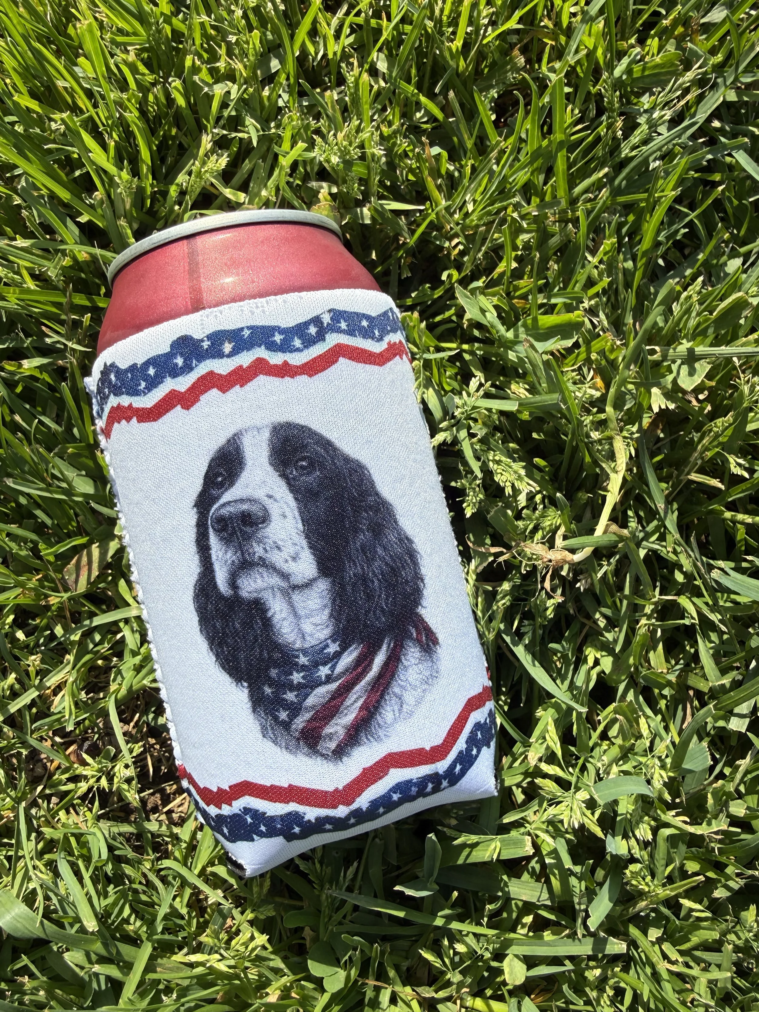 Custom Holiday Coozies - Requires a face on picture of your pup.