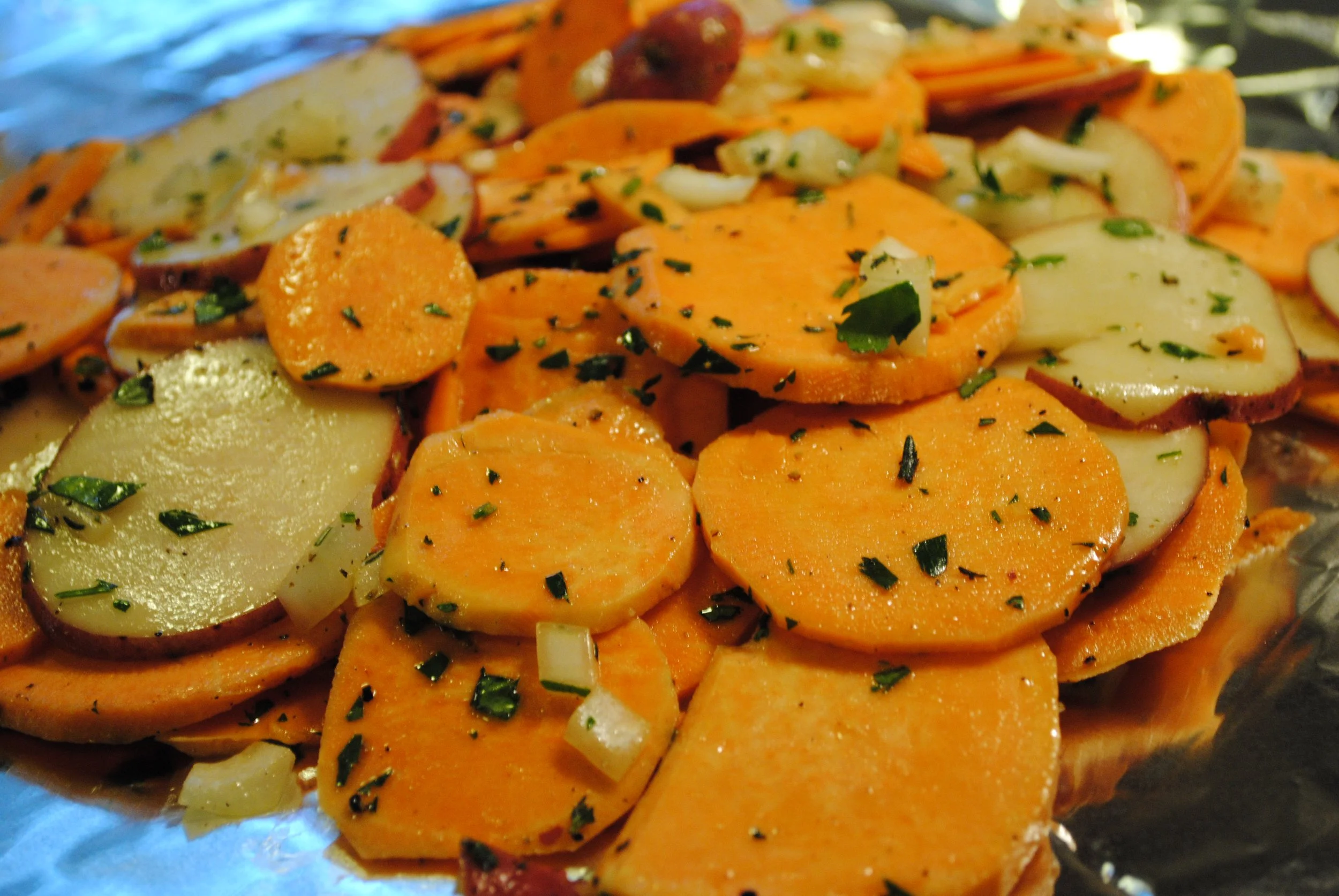 Grilled Sweet Potatoes