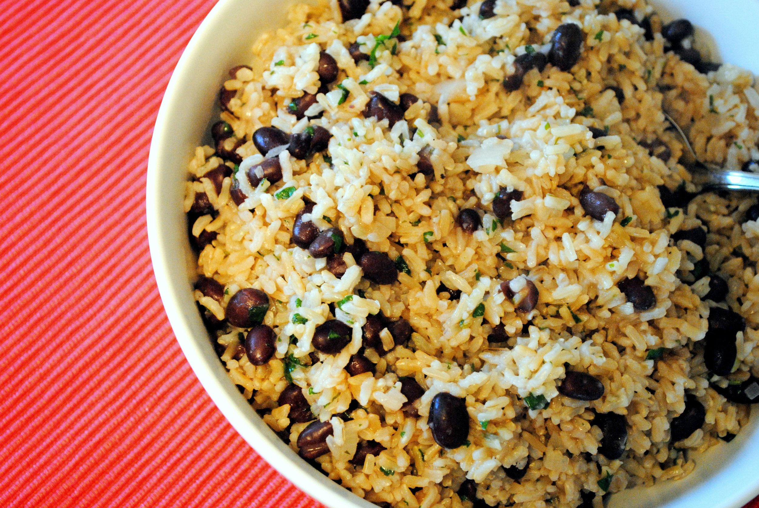 Cilantro Lime Rice with Black Beans