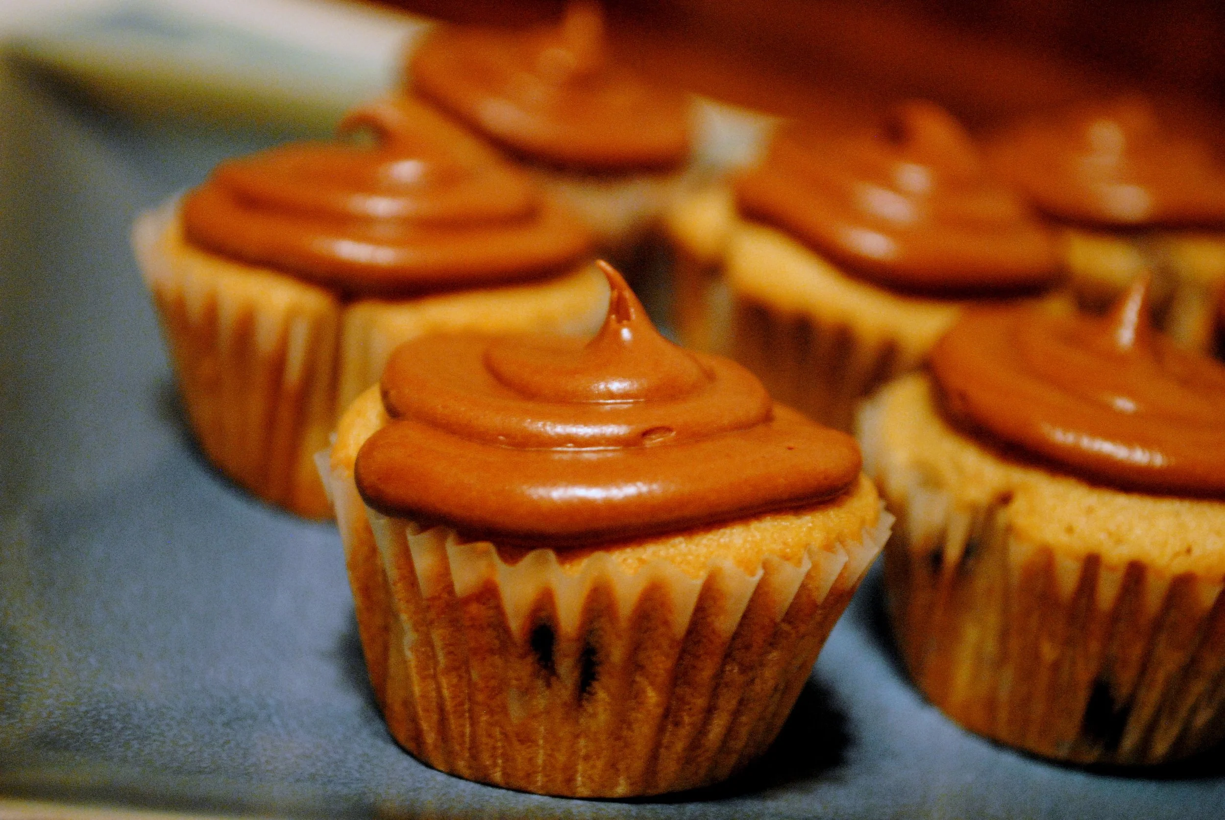 Peanut Butter Chocolate Chip Cupcakes