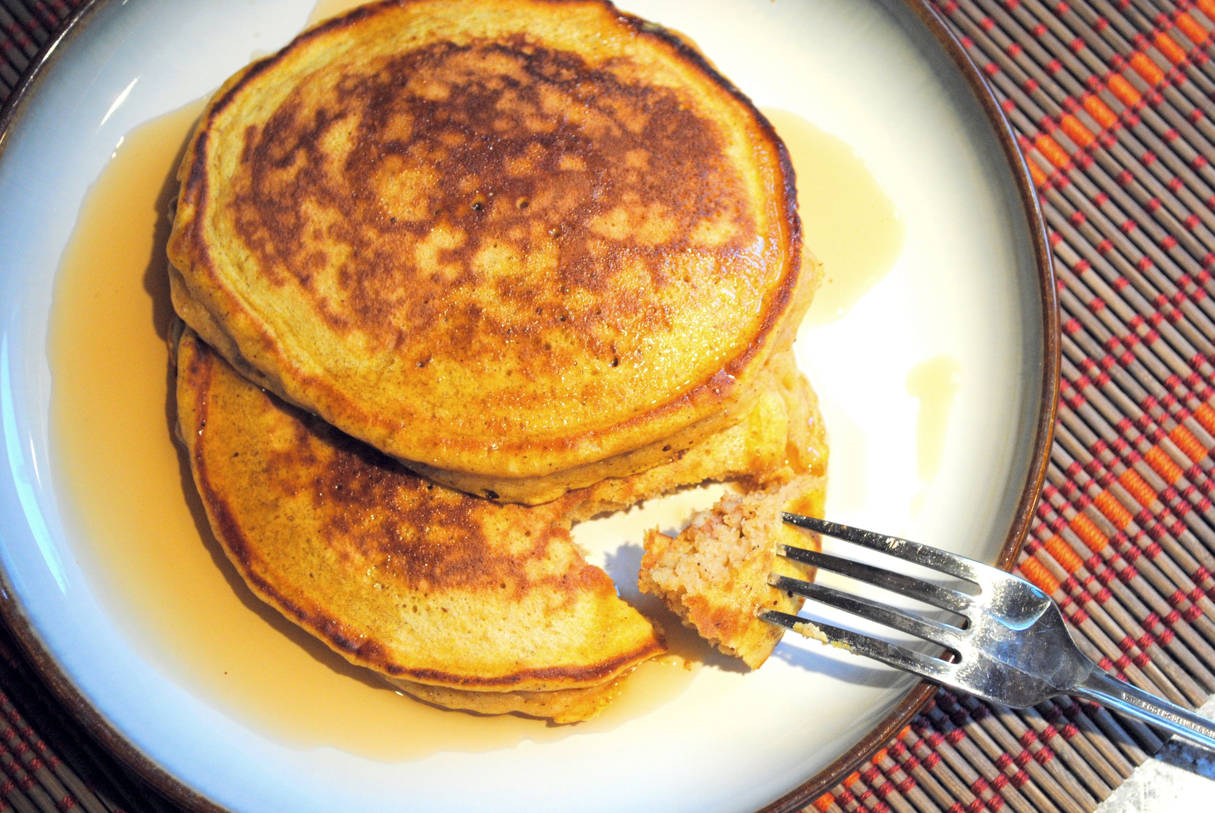 Pumpkin Pecan Pancakes