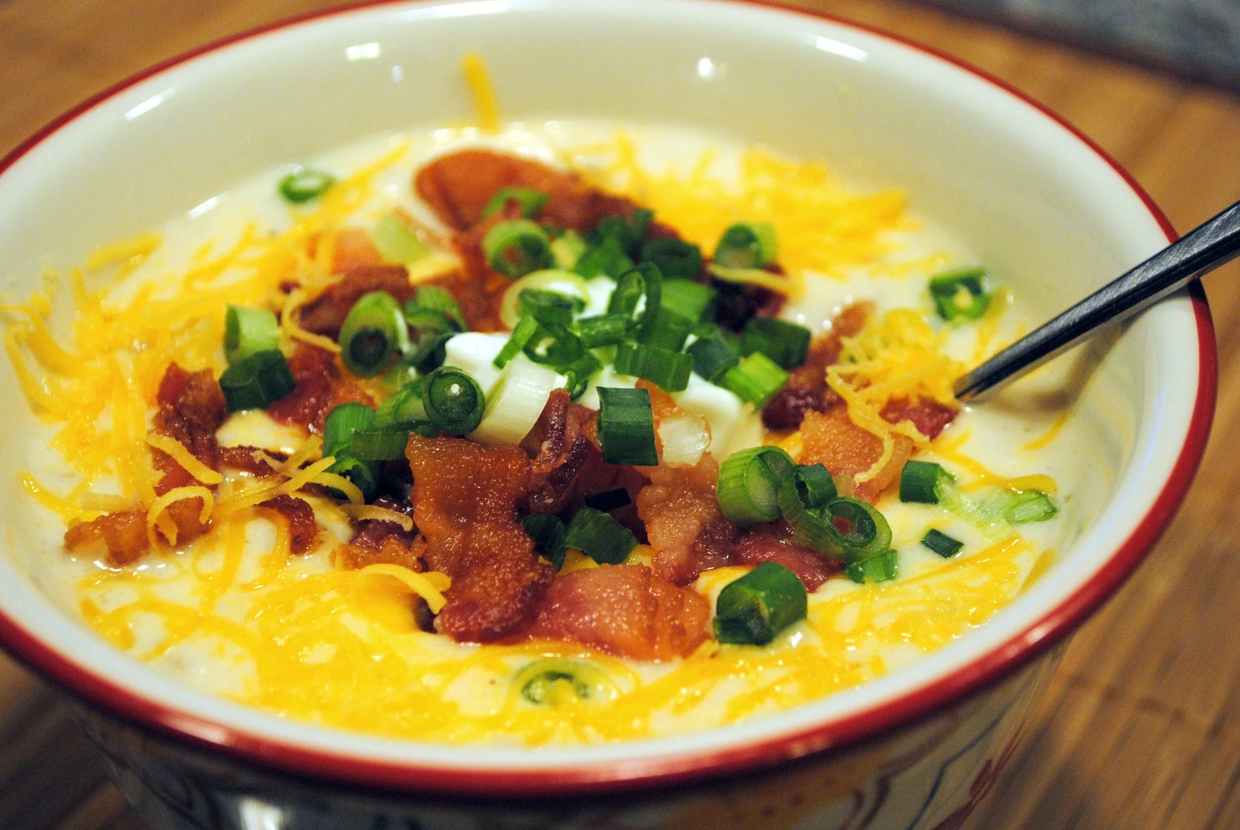 Crock Pot Loaded Potato Soup